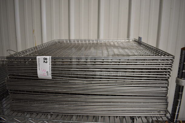 34 Metal Donut / Bakery Baskets. 23x23x1. 34 Times Your Bid! - Image 1 of 3
