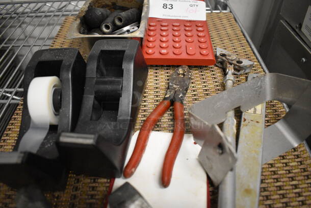 ALL ONE MONEY! Lot of Various Items Including Calculator, Tape Dispensers and Dough Cutter! - Image 4 of 5