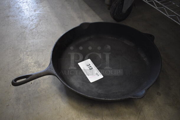 Cast Iron Skillet. 21x16x2.5