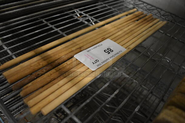 11 Wooden Sticks. 18". 11 Times Your Bid! - Image 2 of 3