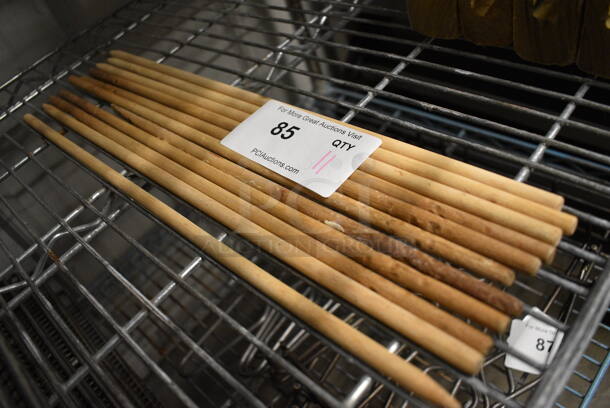 11 Wooden Sticks. 18". 11 Times Your Bid! - Image 3 of 3