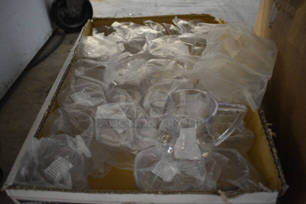 24 BRAND NEW IN BOX! Clear Poly Cream Pitchers. 4.5x3x3. 24 Times Your Bid! - Image 2 of 3
