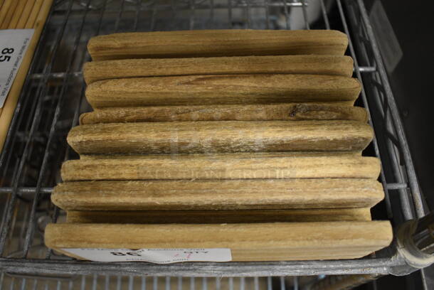 4 Wooden Holders. 8x1.5x2.5. 4 Times Your Bid! - Image 3 of 3