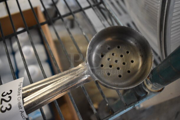 2 Metal Straining Spoodles. 14". 2 Times Your Bid!  - Image 2 of 2