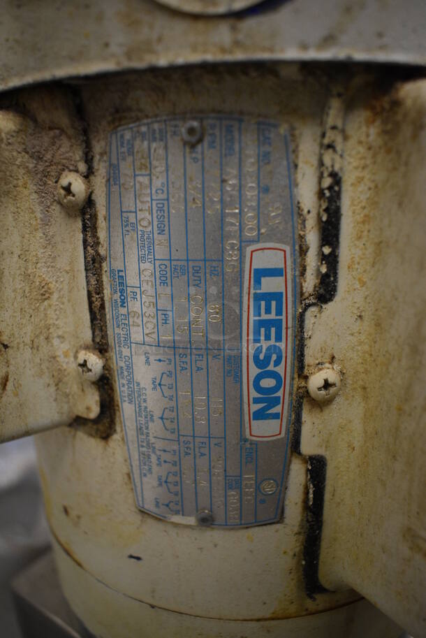 NICE! Comtec Model 1100 Stainless Steel Commercial Countertop Pie Tart Base Crust Press Machine on Stainless Steel Stand. 120 Volts, 1 Phase. 24x20x51. Tested and Working! - Image 5 of 8