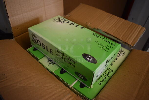 20 BRAND NEW IN BOX! Noble Small Power Free Vinyl Gloves. 20 Times Your Bid! - Image 2 of 5