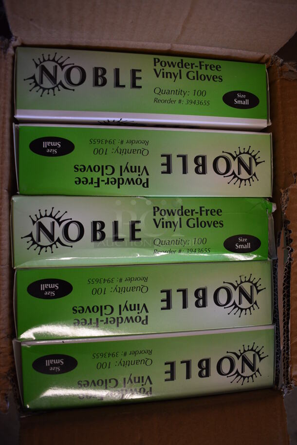 20 BRAND NEW IN BOX! Noble Small Power Free Vinyl Gloves. 20 Times Your Bid! - Image 4 of 5