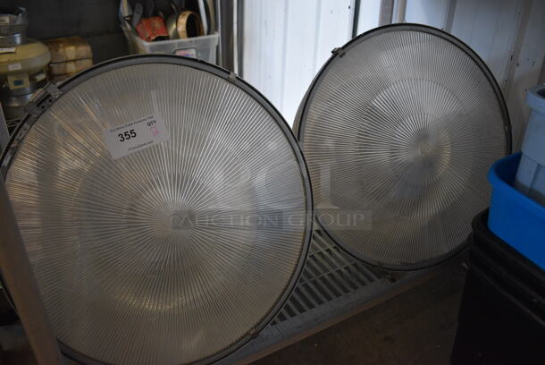 2 Lithonia M58 Lights. 23x23x23. 2 Times Your Bid!