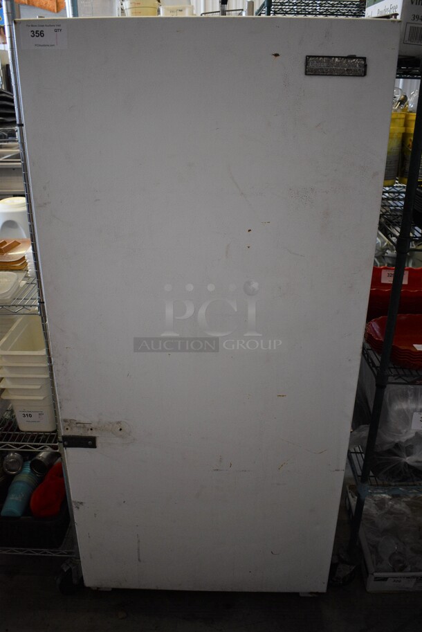 Gibson Single Door Reach In Freezer. 32x29x70. Tested and Working! - Image 1 of 6