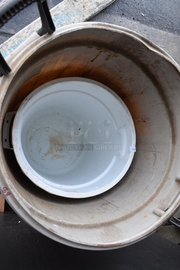 2 Various Poly Trash Cans. Includes 21x21x31. 2 Times Your Bid! - Image 2 of 2