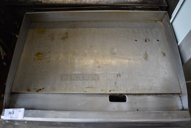 NICE! Cooking Performance Group Stainless Steel Commercial Countertop Gas Powered Flat Top Griddle. 36x30x16 - Image 2 of 5