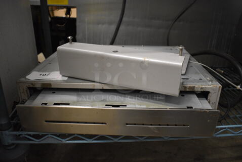 Metal Cash Drawer. 19x15x7