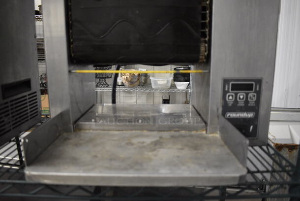 NICE! Roundup Model VCT-200RD Stainless Steel Commercial Countertop Rapid Vertical Toaster. 208-240 Volts, 1 Phase. 20.5x18x22 - Image 4 of 5
