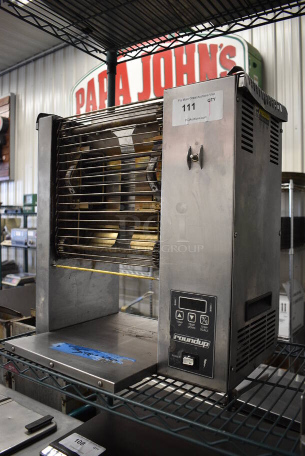 NICE! Roundup Model VCT-200RD Stainless Steel Commercial Countertop Rapid Vertical Toaster. 208-240 Volts, 1 Phase. 20.5x18x22 - Image 2 of 5