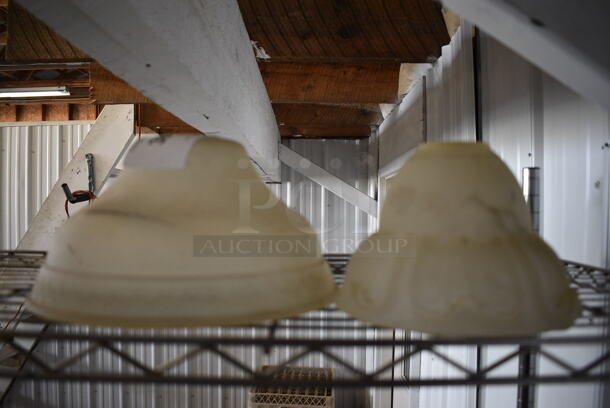 2 Light Covers. 10x10x5, 6.5x6.5x5. 2 Times Your Bid! - Image 2 of 3