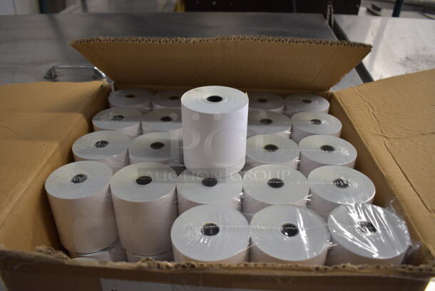 ALL ONE MONEY! Lot of Receipt Paper Rolls! - Image 1 of 4