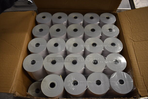 ALL ONE MONEY! Lot of Receipt Paper Rolls! - Image 3 of 4
