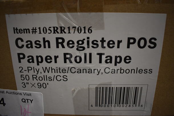 ALL ONE MONEY! Lot of Receipt Paper Rolls! - Image 4 of 4