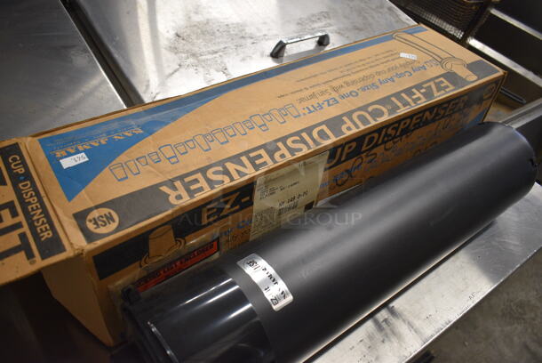 2 BRAND NEW IN BOX! EZ Fit Black Poly Cup Dispensers. 6x6x24. 2 Times Your Bid! - Image 5 of 5