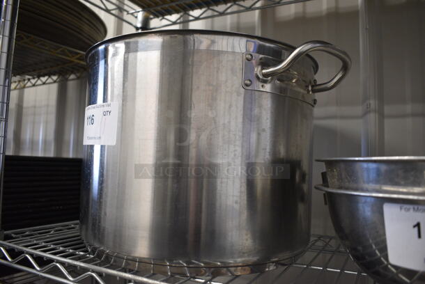 Metal Stock Pot. 18x14x11 - Image 3 of 3