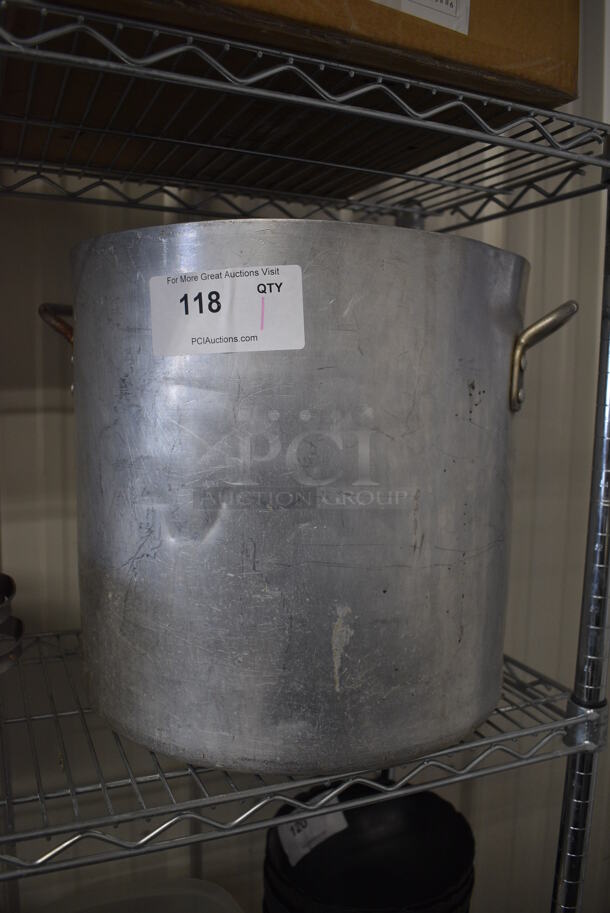 Metal Stock Pot. 18x15x14
