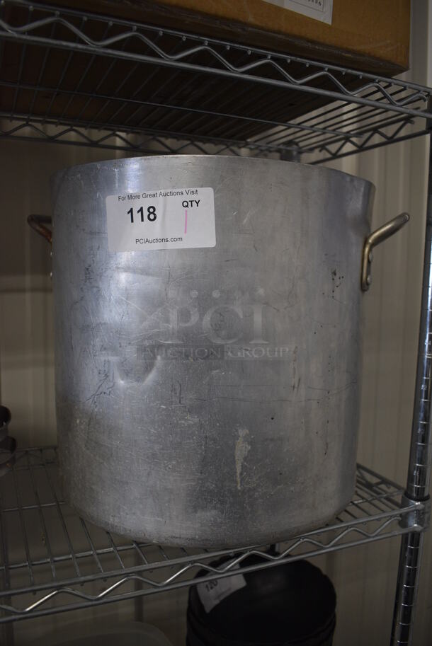 Metal Stock Pot. 18x15x14 - Image 1 of 3