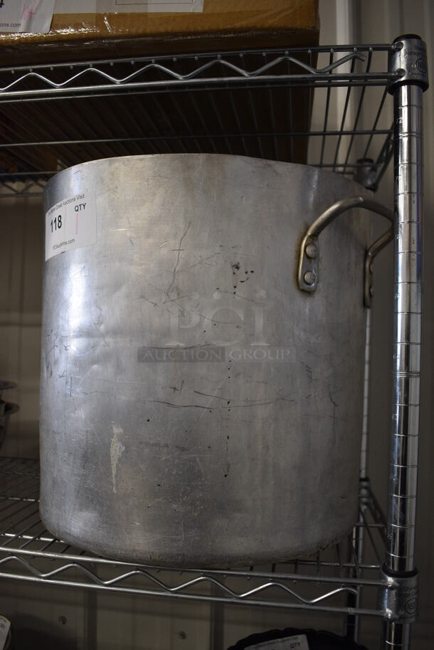 Metal Stock Pot. 18x15x14 - Image 2 of 3