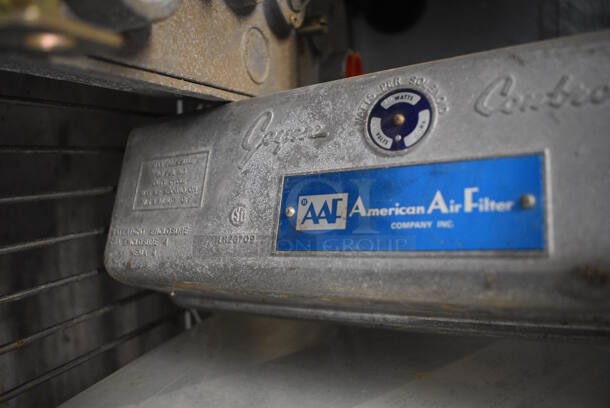 2 American Air Filter Gray Metal Pieces. 12.5x4x4. 2 Times Your Bid! - Image 5 of 5