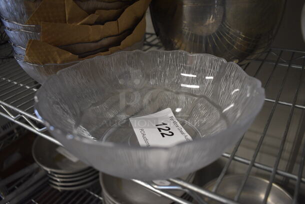 11 Clear Poly Bowls. 7.5x7.5x2.5. 11 Times Your Bid! - Image 2 of 3