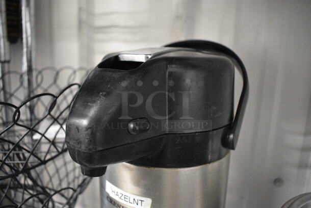 Crestware Stainless Steel Air Pot. 6x8x13.5 - Image 3 of 4