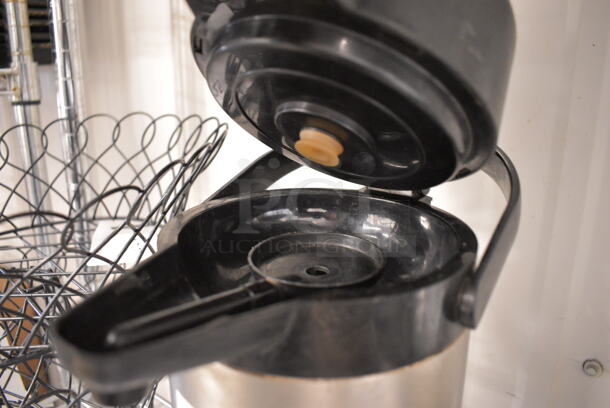 Crestware Stainless Steel Air Pot. 6x8x13.5 - Image 4 of 4