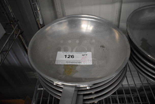 5 Metal Skillets. 18x10.5x2. 5 Times Your Bid! - Image 2 of 3