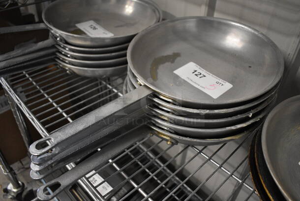 5 Metal Skillets. 18x10.5x2. 5 Times Your Bid!