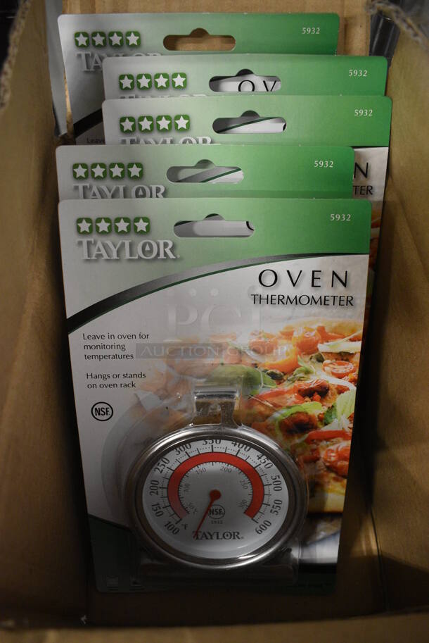 5 BRAND NEW! Taylor Oven Thermometers. 3.5x1.5x4. 5 Times Your Bid!