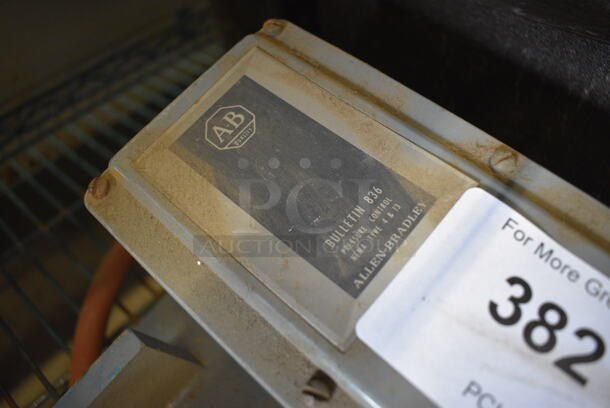 Allen Bradley Bulletin 836 Metal Pressure Control Switch. 7.5x10x4 - Image 3 of 4