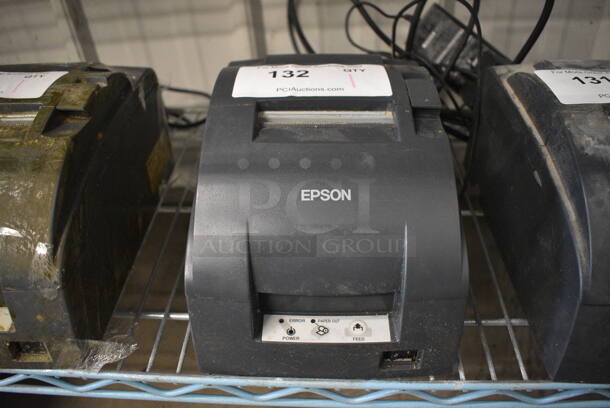Epson Model M188B Receipt Printer. 6.5x9.5x5