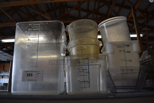 ALL ONE MONEY! Lot of Various Poly Containers! - Image 1 of 4
