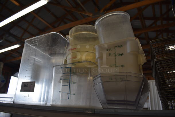 ALL ONE MONEY! Lot of Various Poly Containers! - Image 3 of 4