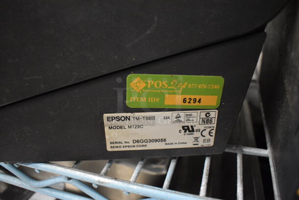 Epson Model M129C Receipt Printer. 6x8x6 - Image 4 of 4