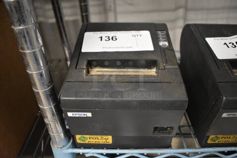 Epson Model M129C Receipt Printer. 6x8x6