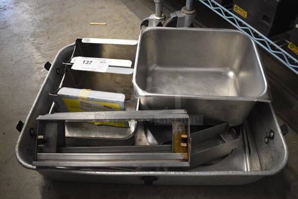 ALL ONE MONEY! Lot of Various Metal Pieces Including Pan! - Image 1 of 3