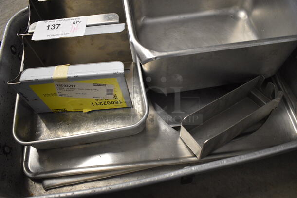 ALL ONE MONEY! Lot of Various Metal Pieces Including Pan! - Image 2 of 3