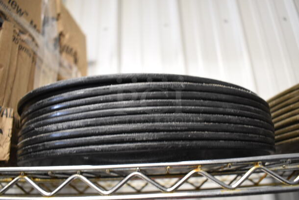 9 Black Round Serving Trays. 14x14x1. 9 Times Your Bid! - Image 3 of 3
