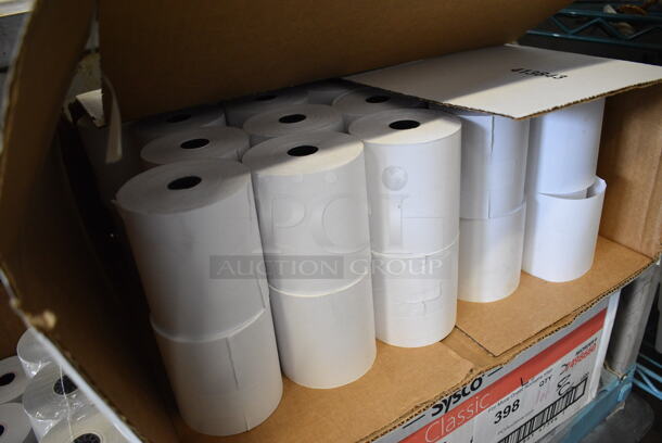 ALL ONE MONEY! Lot of Receipt Paper Rolls! - Image 2 of 3