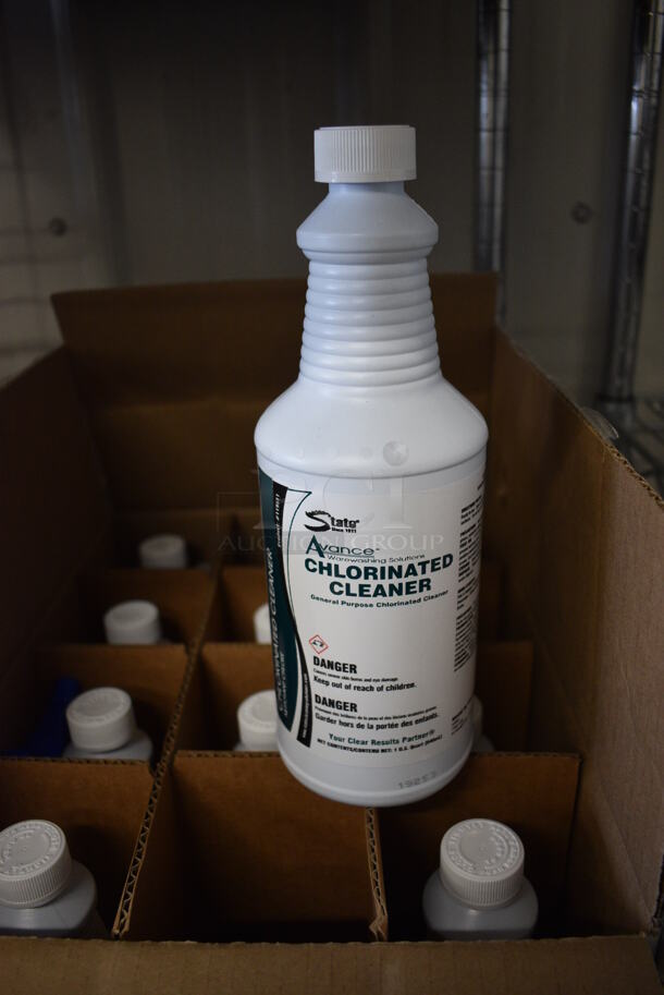 11 Bottles of State Avance Chlorinated Cleaner. 3.5x3.5x10. 11 Times Your Bid! - Image 1 of 3