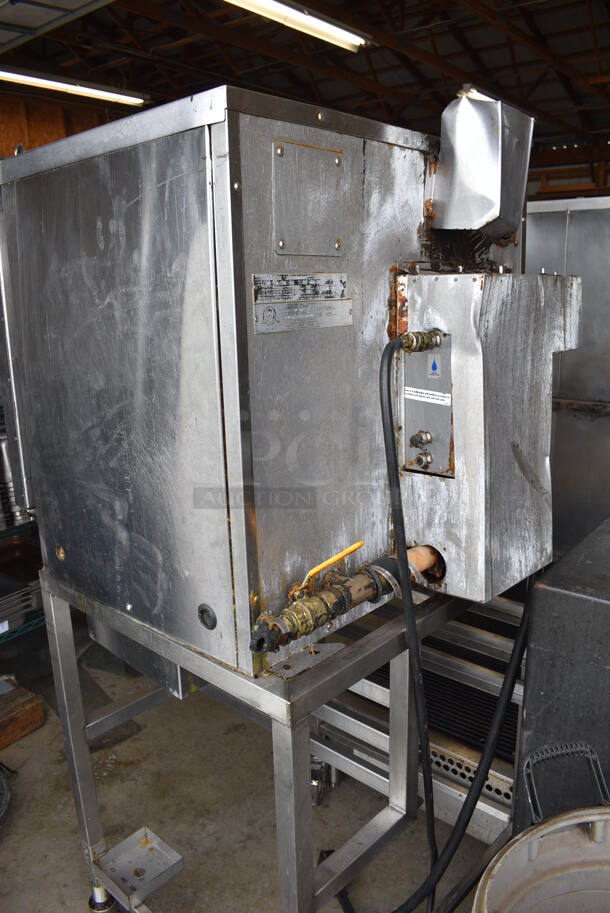 FANTASTIC! Blodgett Model LXL50EC Stainless Steel Commercial Electric Powered Single Compartment Convection Oven on Commercial Casters. 208 Volts, 3 Phase. 32x36x69 - Image 7 of 7