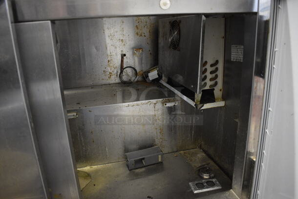 GREAT! 2012 Cooltech Model CMPH-48BMB Stainless Steel Commercial Sandwich Salad Prep Table Bain Marie on Commercial Casters. 115 Volts, 1 Phase. 48x32x46. Tested and Powers On But Does Not Get Cold - Image 6 of 7
