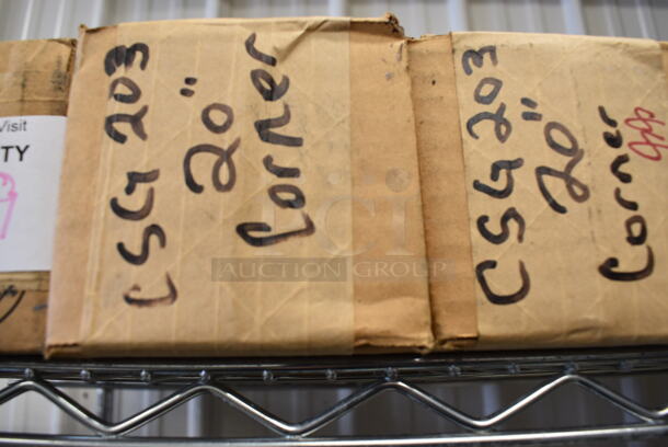 9 BRAND NEW IN BOX! CSG203 Metal Speaker Mount Pieces. 9 Times Your Bid! - Image 3 of 4