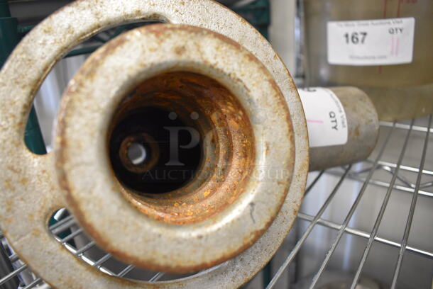 Metal Commercial Meat Grinder. 7x9x11 - Image 3 of 3