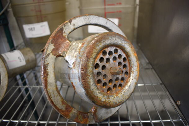 Metal Commercial Meat Grinder. 7x9x11 - Image 2 of 4